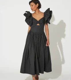 Piper Midi Dressblack
